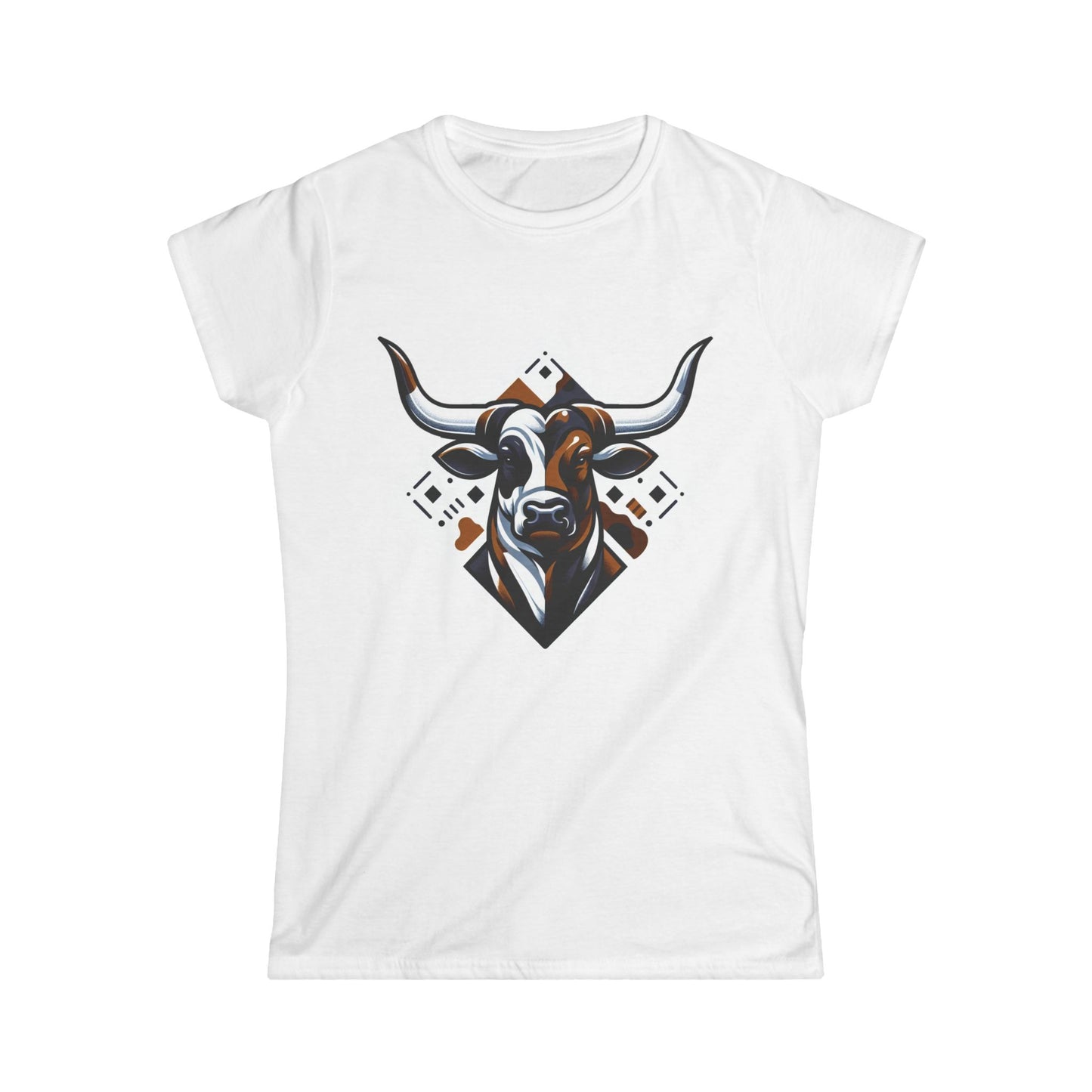 T-Shirt col rond Femme Taureau